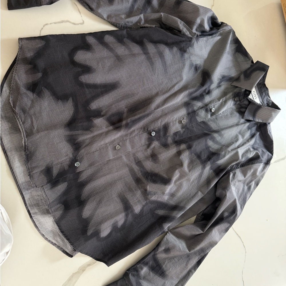 Men's Black Gradient shirt